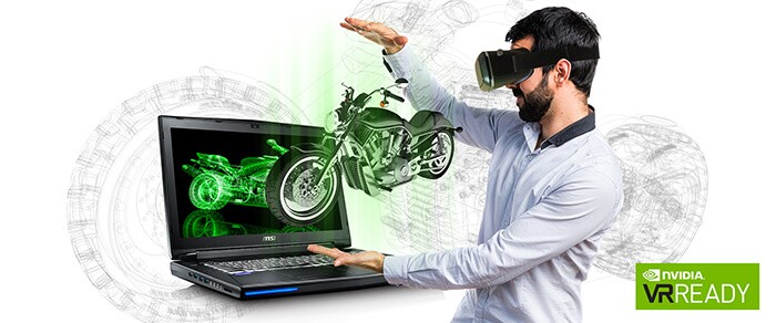 MSI WT72 — первая в мире мобильная рабочая станция VR Ready с графикой NVIDIA Quadro M5500