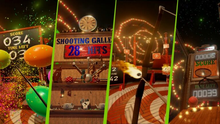 Песочница Nvidia VR Funhouse получила редактор и отметила 100 000 скачиваний
