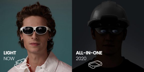 nReal анонсировала автономные корпоративные очки, похожие на HoloLens