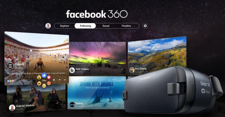 Приложение Facebook 360 собрало все фото- и видеосферы соцсети для пользователей Gear VR