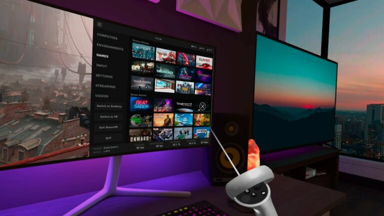 Virtual Desktop с беспроводной трансляцией появился в Oculus Store для Quest