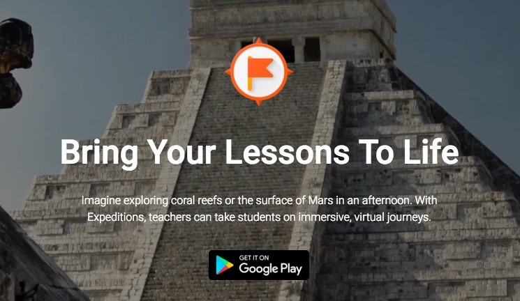 Образовательная программа Google Expeditions прошла стадию бета-тестирования