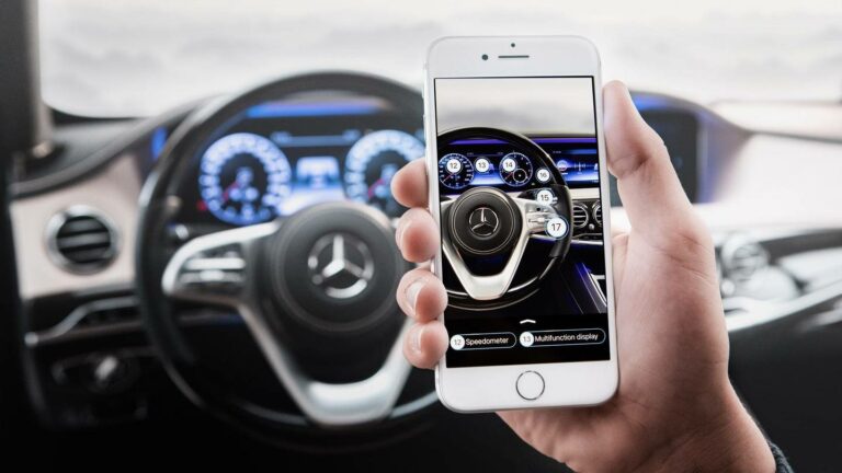 Новинки Mercedes-Benz получили инструкцию дополненной реальности