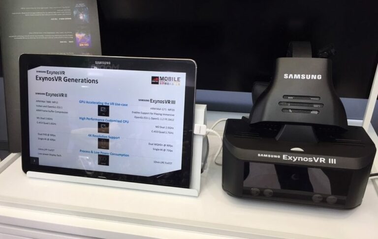 Samsung представила автономный шлем виртуальной реальности ExynosVR III