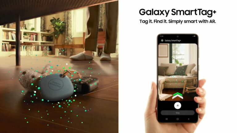 Galaxy SmartTag+ помогут искать вещи в дополненной реальности