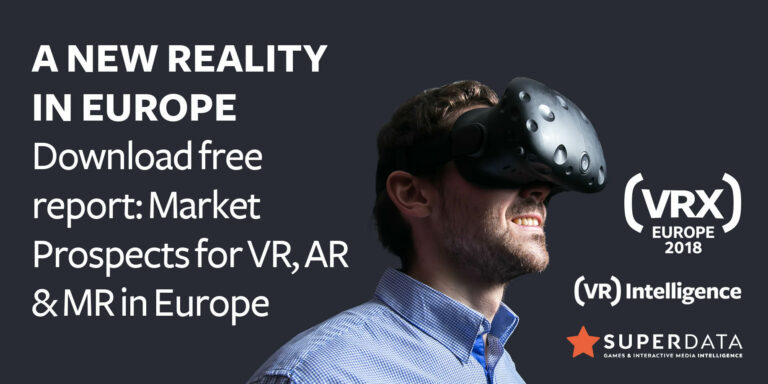 Организаторы VRX Europe 2018 объединили статистику ВР-рынка и интервью с KLM, nDreams и Epic Games