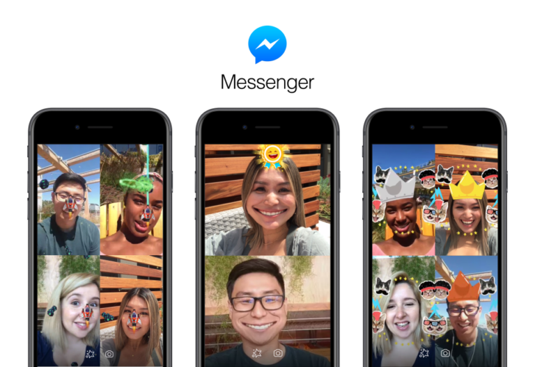 Игры дополненной реальности появились в видеочате Facebook Messenger