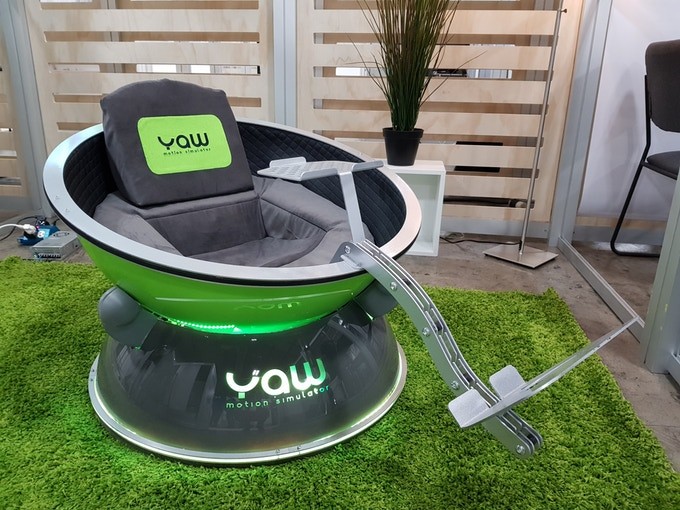 Yaw VR: портативный симулятор движений для виртуальной реальности