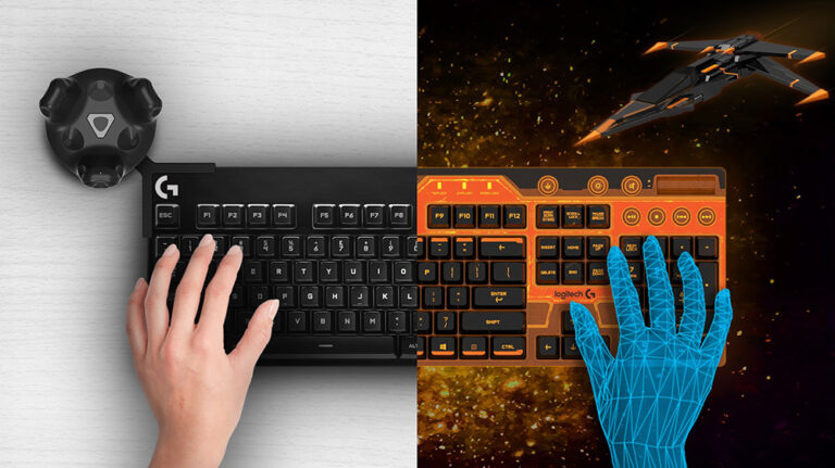 Logitech перенесла свою клавиатуру в виртуальную реальность