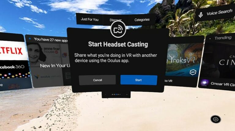 Oculus Go научились транслировать картинку на смартфоны и планшеты