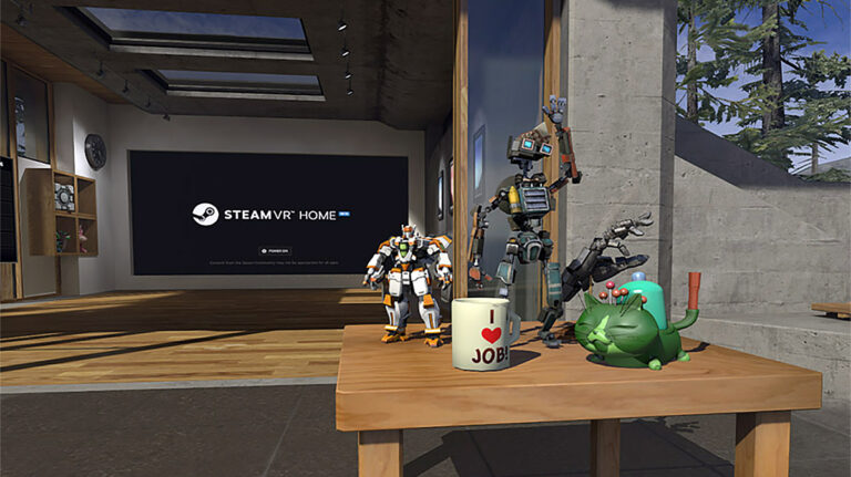 В SteamVR Home появились коллекционные предметы и намёк на новые ВР-контроллеры