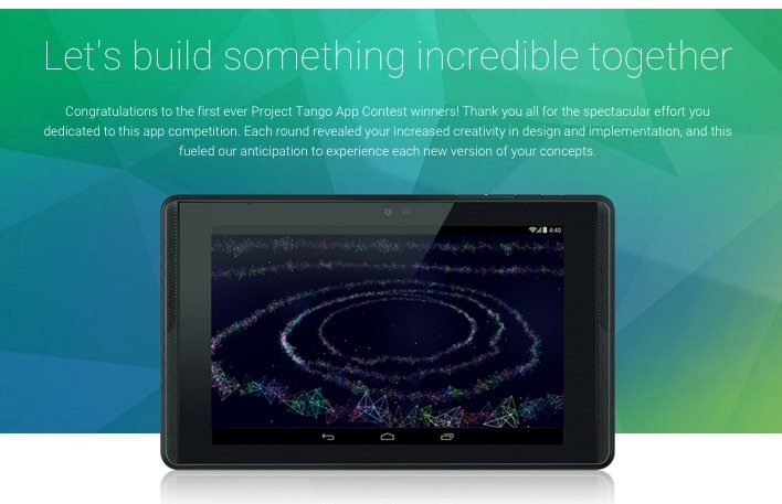 Победители Project Tango App Contest