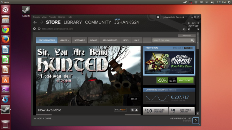 В Steam появился способ запускать ВР-игры для Windows в Linux