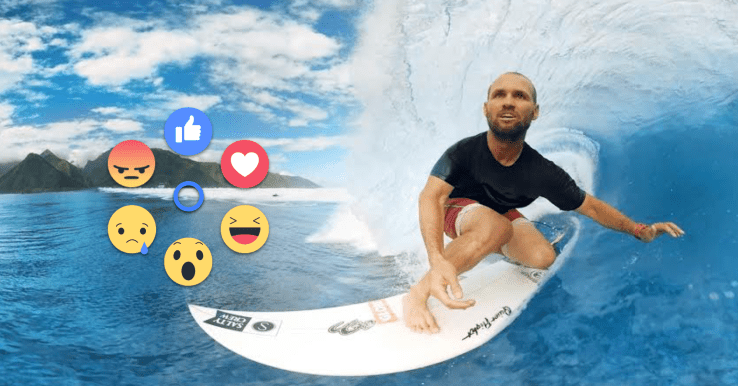 В сферическом видео с Facebook на Gear VR появились эмодзи