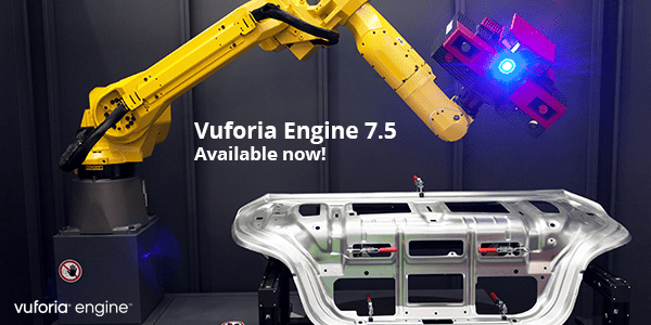 Вышел Vuforia Engine 7.5