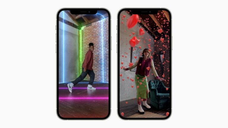 В Apple Clips — новые эффекты дополненной реальности для LiDAR