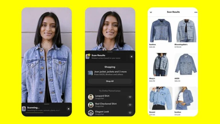 Функция Scan сделала Snapchat поисковиком на компьютерном зрении