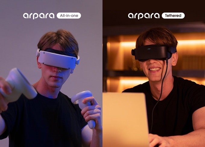 Arpara начала приём заказов на автономные и проводные ВР-очки линейки 5K VR