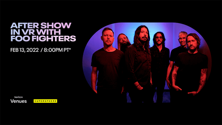 Foo Fighters проведёт ВР-концерт в Horizon Venues