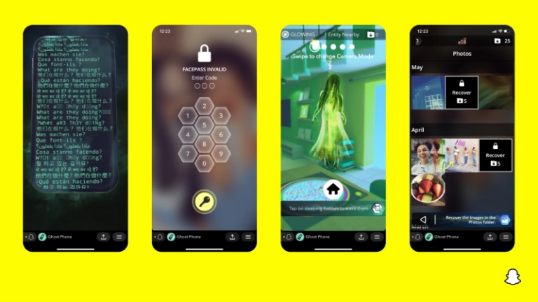 В Snapchat появилась первая встроенная игра дополненной реальности