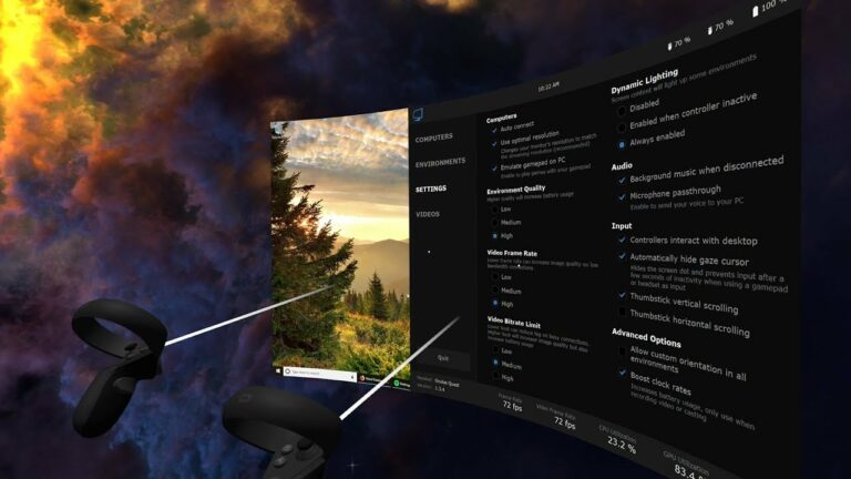 Virtual Desktop будет поддерживать беспроводную трансляцию с ПК на Pico 4 и Pico Neo 3
