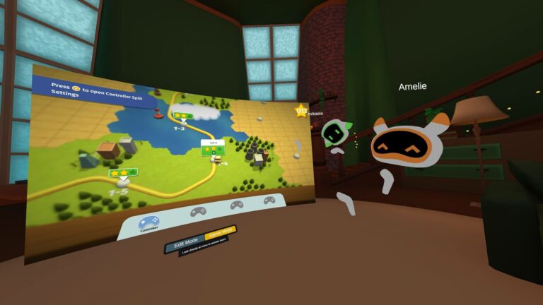 Приложение GameVRoom даёт нормально поиграть во все игры из Steam в виаре с друзьями
