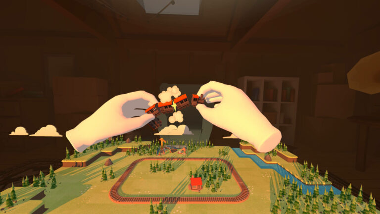 Симулятор игрушечной железной дороги Toy Trains выйдет в Steam и App Lab к концу года