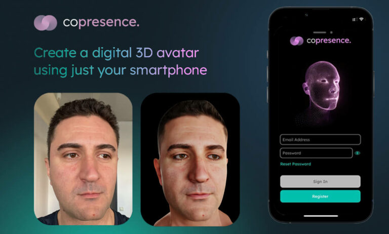 Приложение Copresence для создания реалистичных аватаров по сканам лиц вышло в App Store