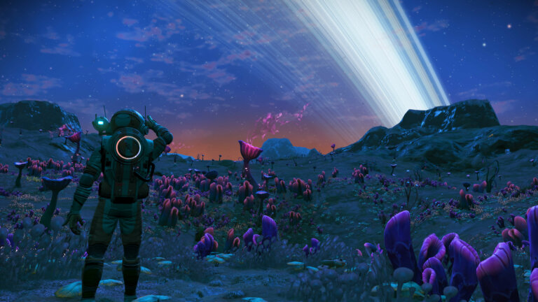 No Man’s Sky больше не имеет проблем с фовеальным рендерингом и получила режим для левшей