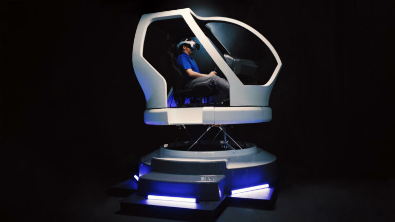 Лётный тренажёр Veris от TRU Simulation получил очки Varjo и электрическую подвижную основу
