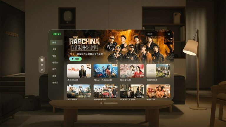 Большой китайский видеостриминг iQIYI вышел на Vision Pro