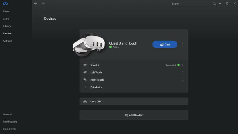 В Quest Link влили функции Developer Hub и Remote Desktop
