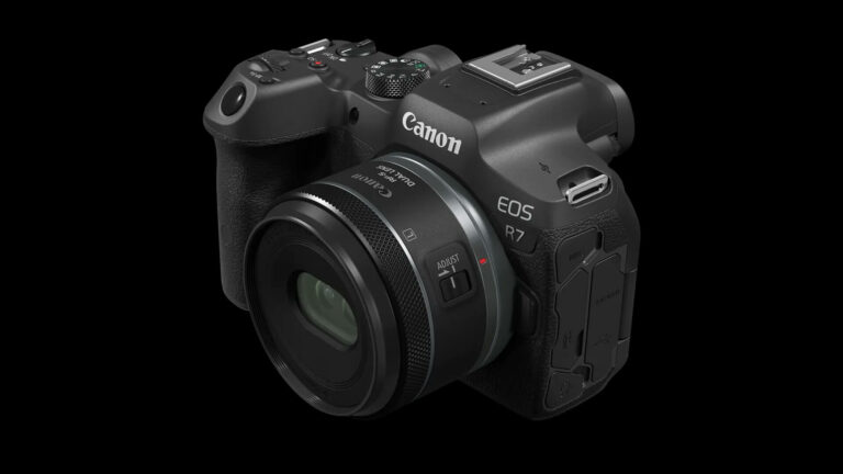 Canon анонсировала объектив для пространственного контента RF-S7.8mm F4 STM DUAL