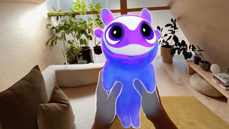 Тамагочи Hello, Dot портировали на Vision Pro