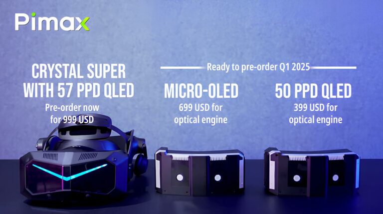 Pimax снизила цену Crystal Super и открыла предзаказ