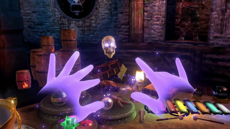 Первой поддержку трекинга рук на PS VR2 получила игра Waltz of the Wizard