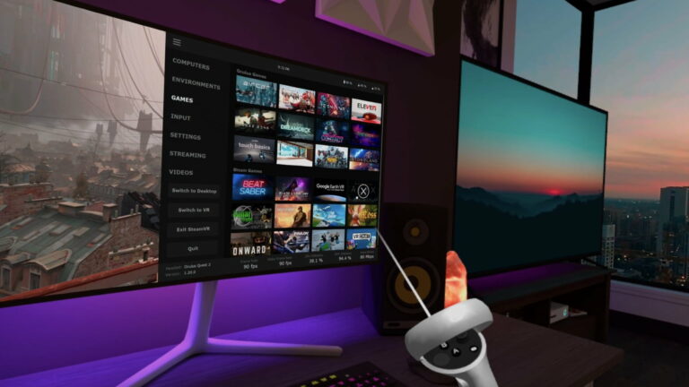 В Virtual Desktop пришло управление в стиле Vision Pro